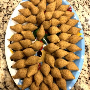 Fried Meat Kibbeh Bites (Cone-Shaped)