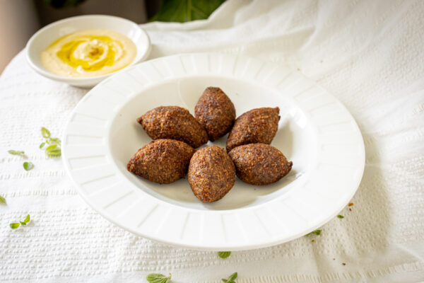Fried Meat Kibbeh Bites (Cone-Shaped)