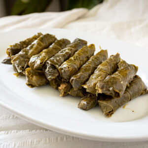 Stuffed Meat Grape Leaves
